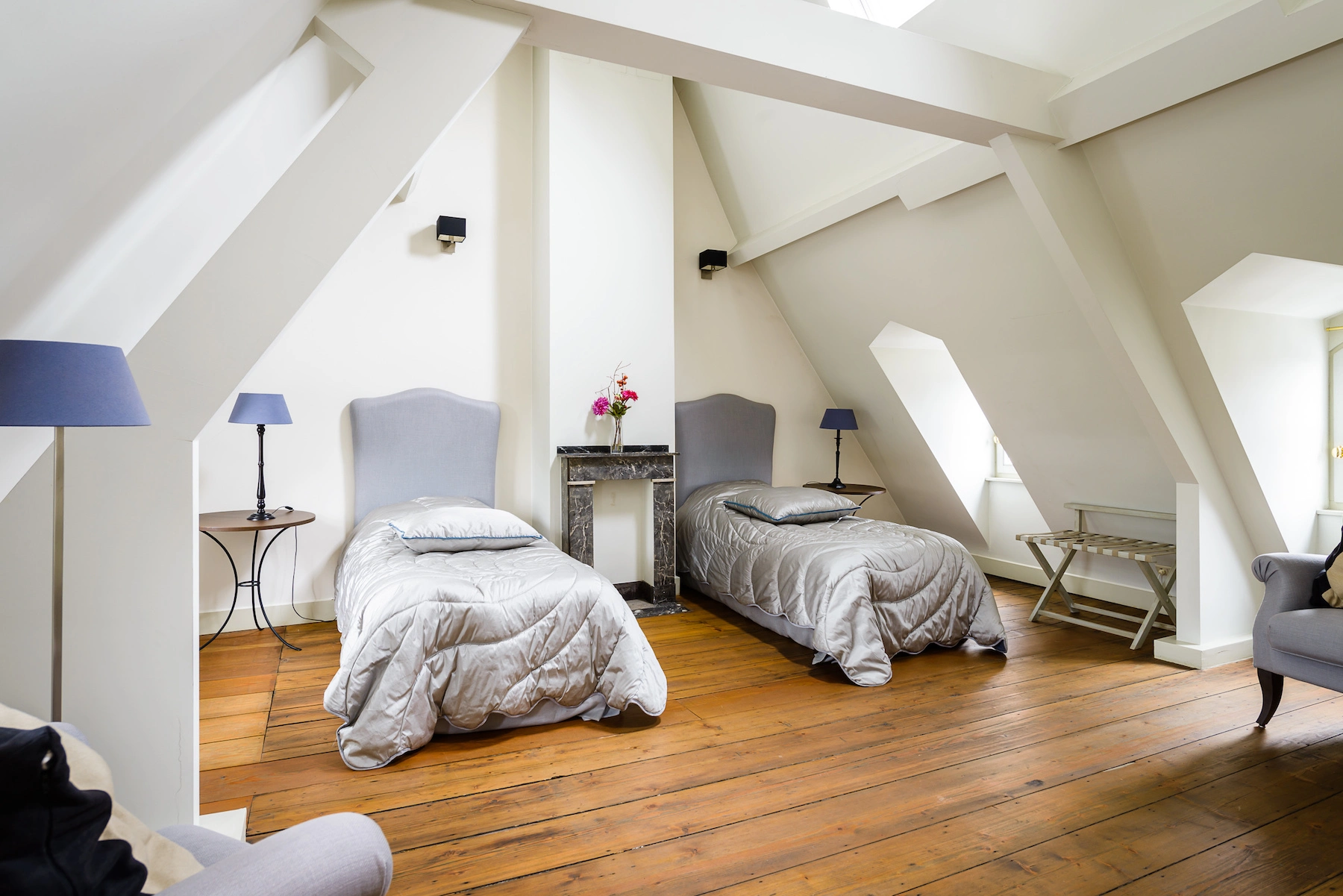 De Blauwe Kamer van Het Huis Happaert